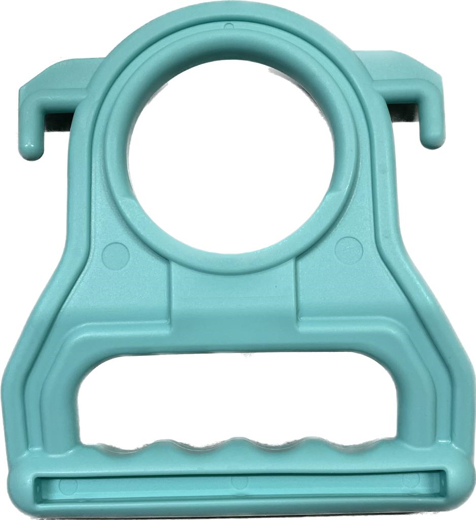 Ручка для бутылей пластиковая зеленая (1*150)